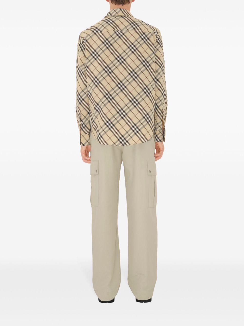checked shirt Product Image
