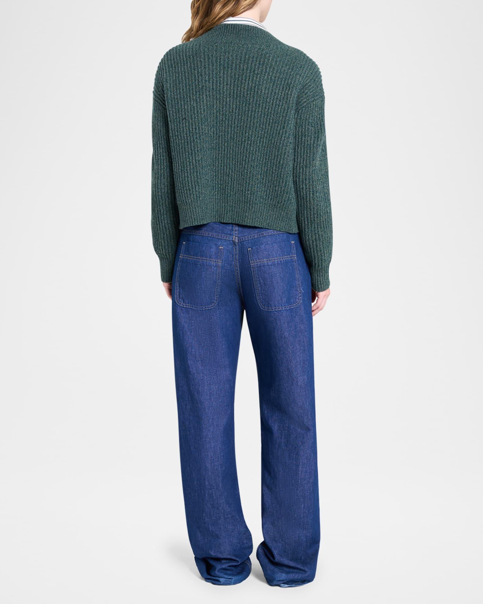 Cropped Cashmere Cardigan Product Image