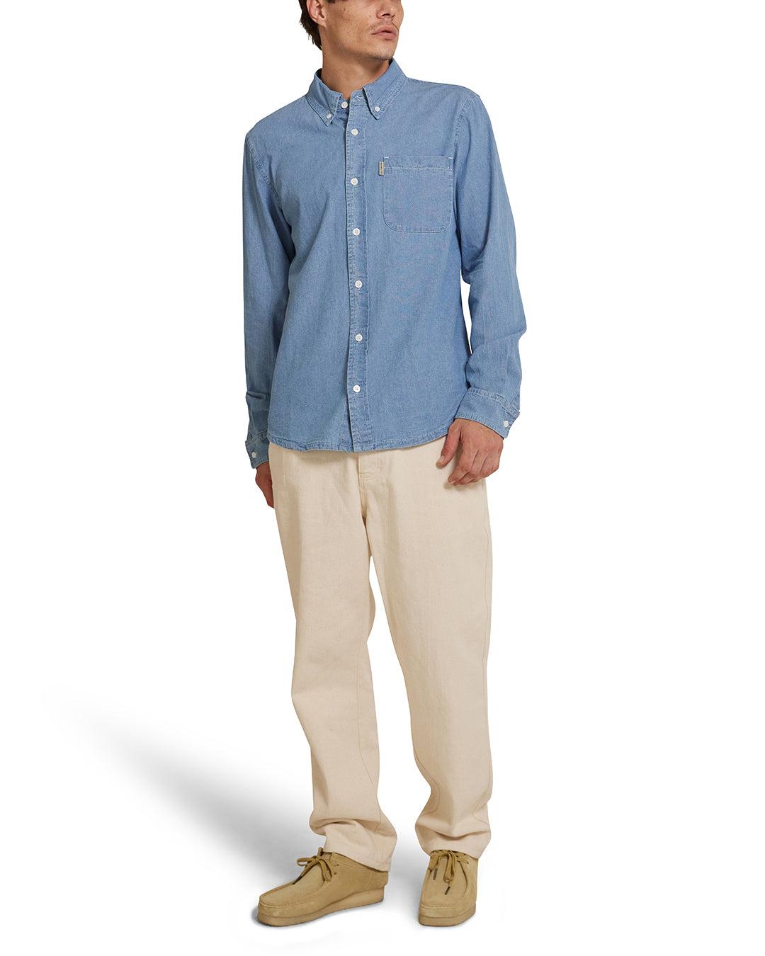 Phoenix Bd Chambray Shirt - Indigo Product Image