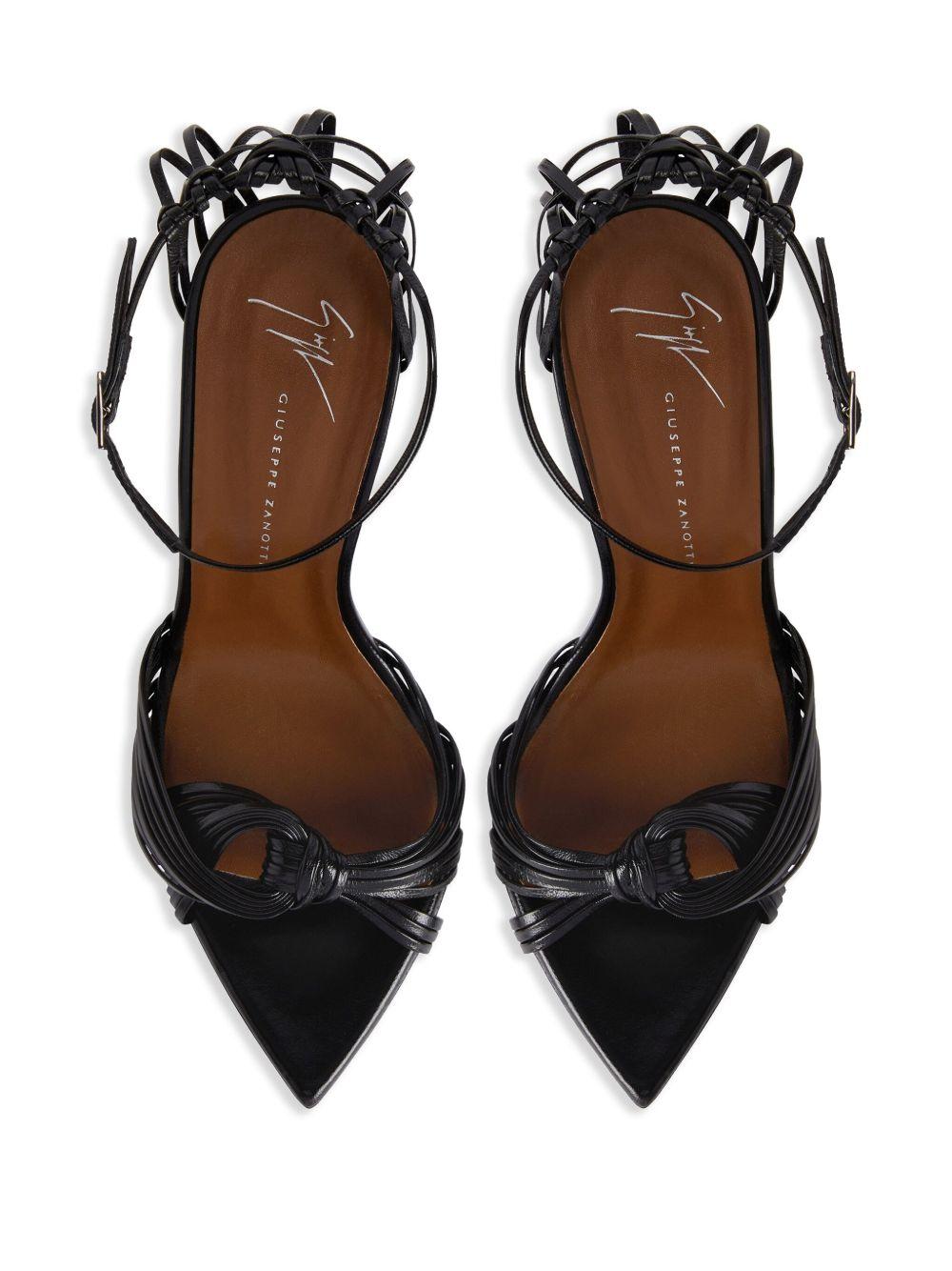 105mm knotted-strap sandals Product Image