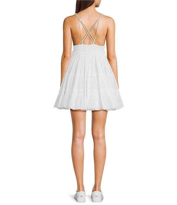 BDG Urban Outfitters Aria Sleeveless Babydoll Mini Dress Product Image