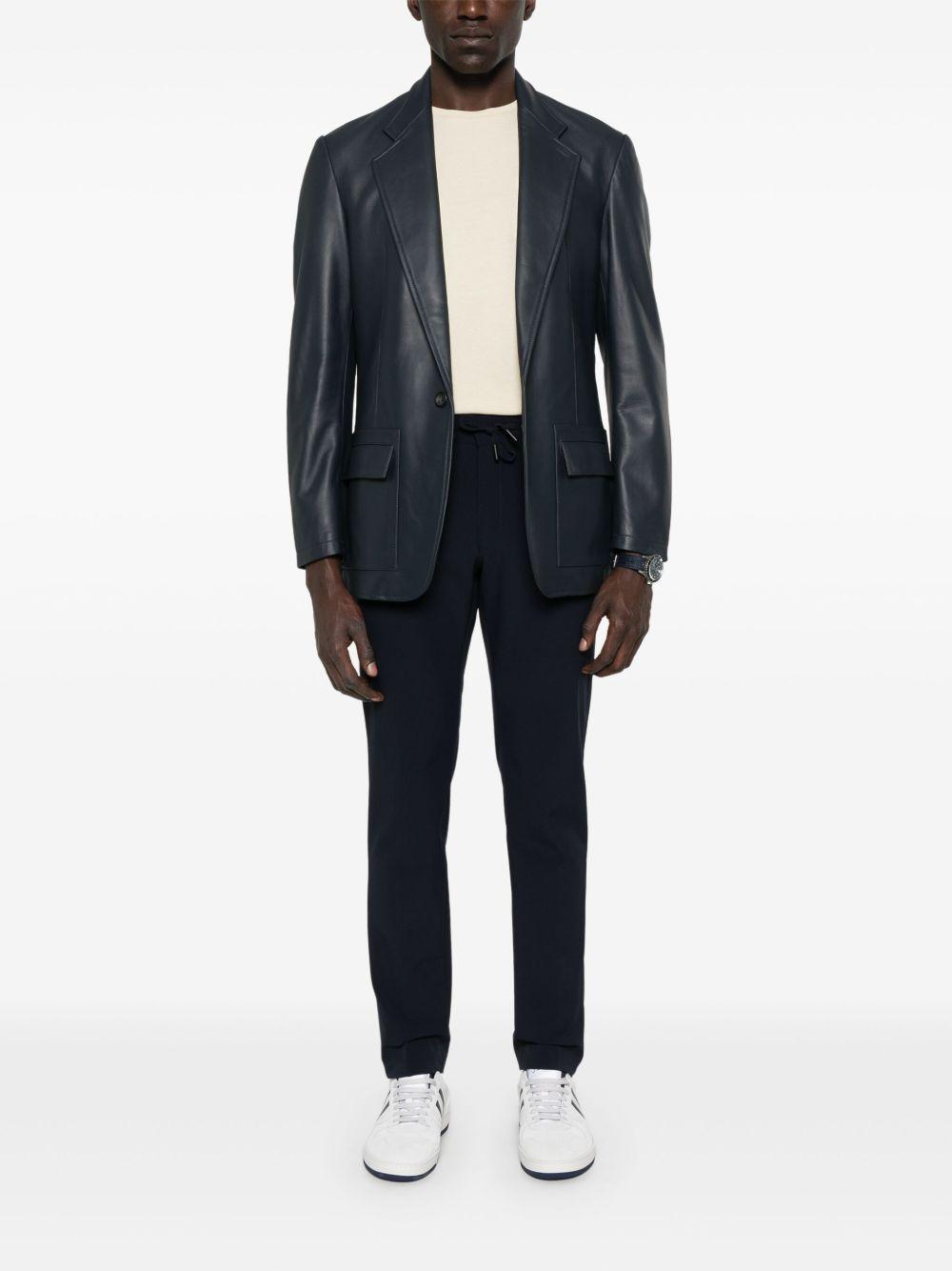 POLO RALPH LAUREN Crewneck Slim-fit T-shirt Patch Pocket In Neutral Product Image