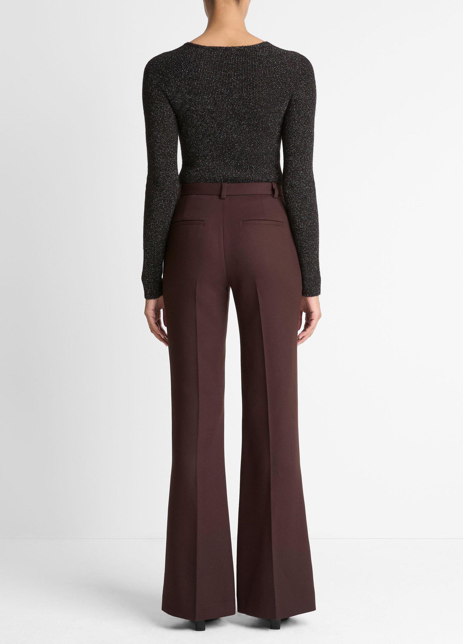 Sculptural Flare Trouser Product Image