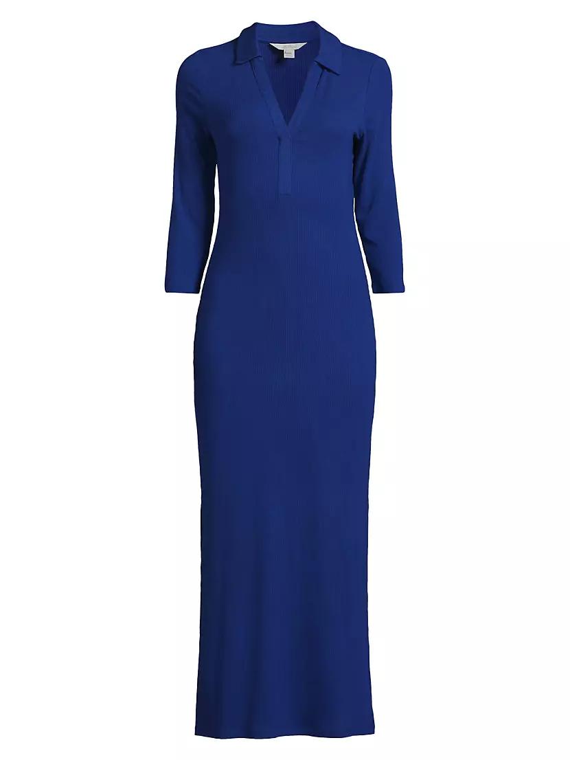 Womens Ollie Maxi Polo Dress Product Image