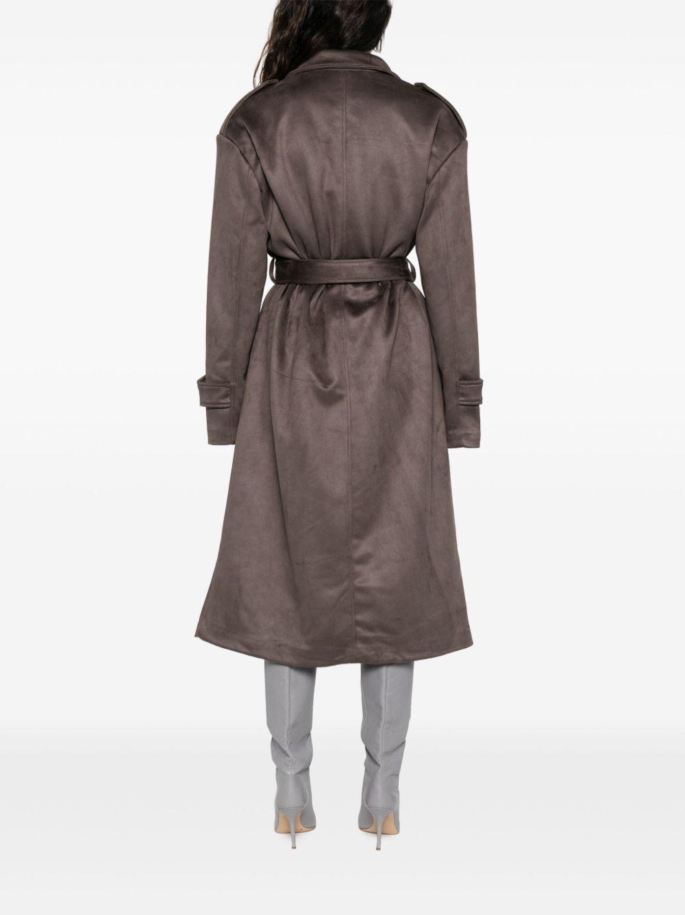 Pembroke belted double-breasted trench coat Product Image