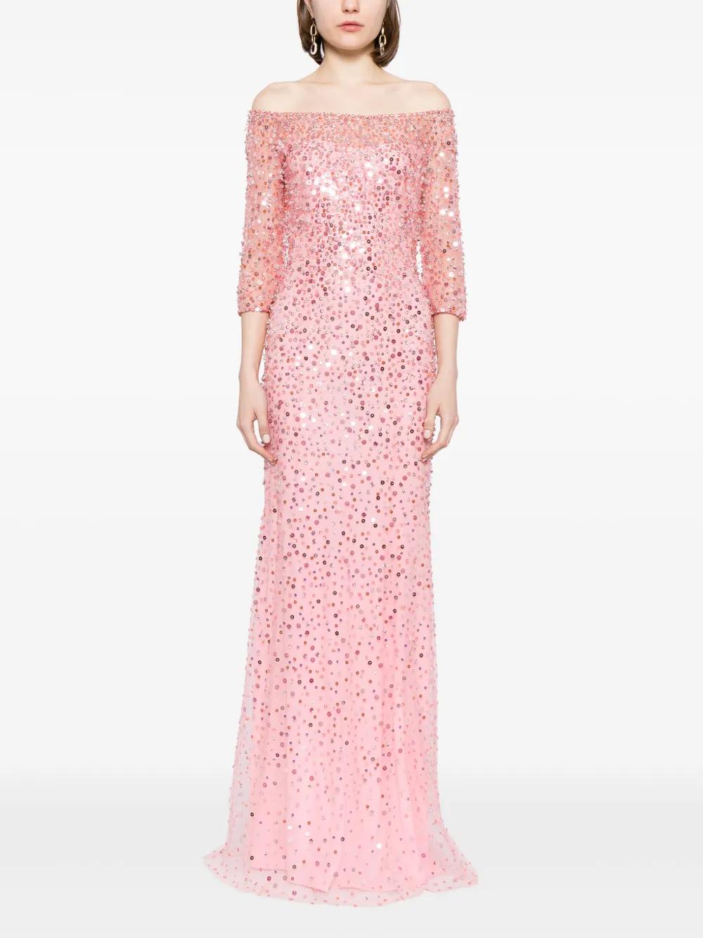 Lantana sequin-embellished gown Product Image