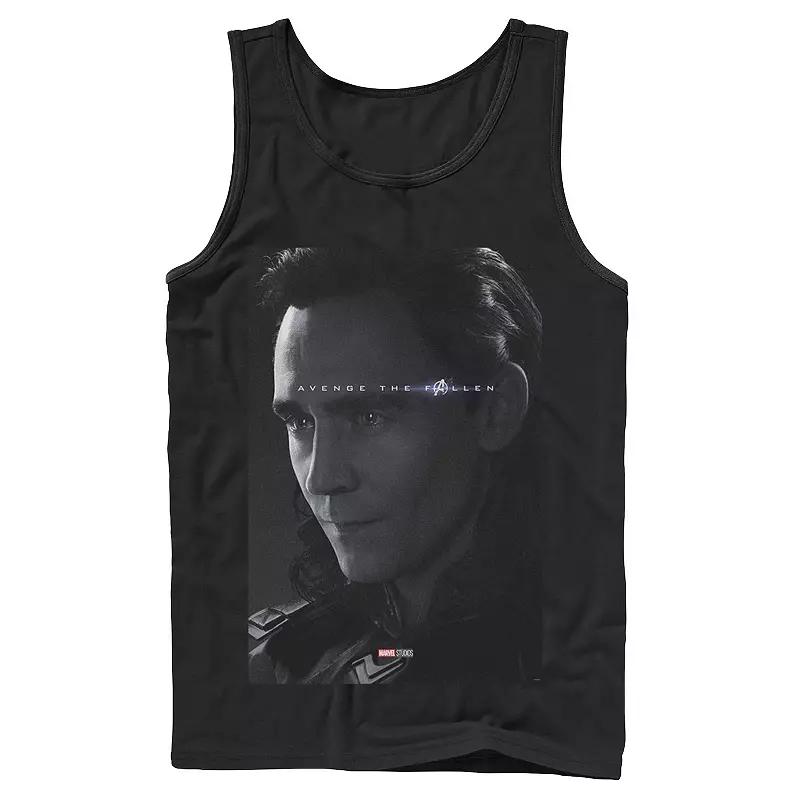 Men's Marvel Avengers Endgame Loki Avenge The Fallen Poster Tank Top, Boy's,  Product Image