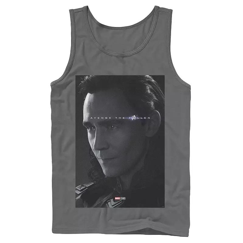 Men's Marvel Avengers Endgame Loki Avenge The Fallen Poster Tank Top, Boy's,  Product Image