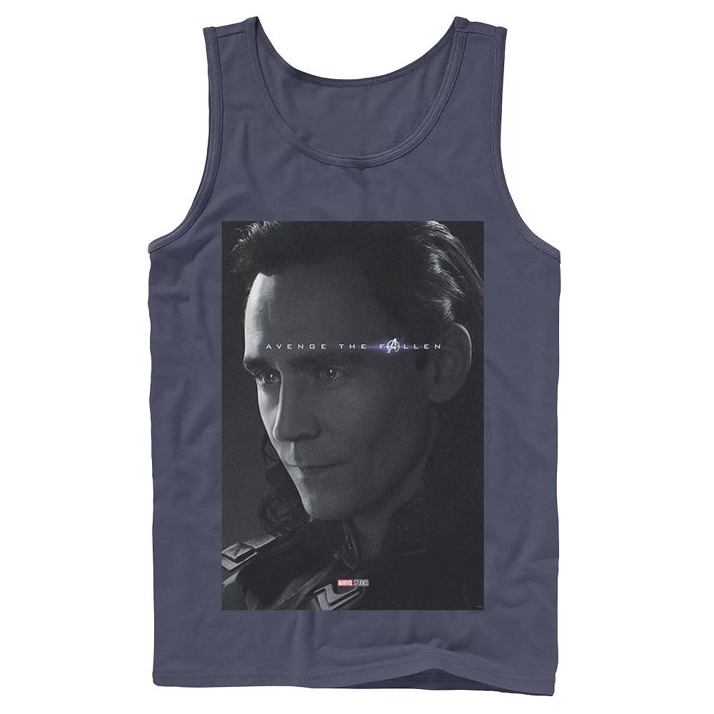 Men's Marvel Avengers Endgame Loki Avenge The Fallen Poster Tank Top, Boy's,  Product Image