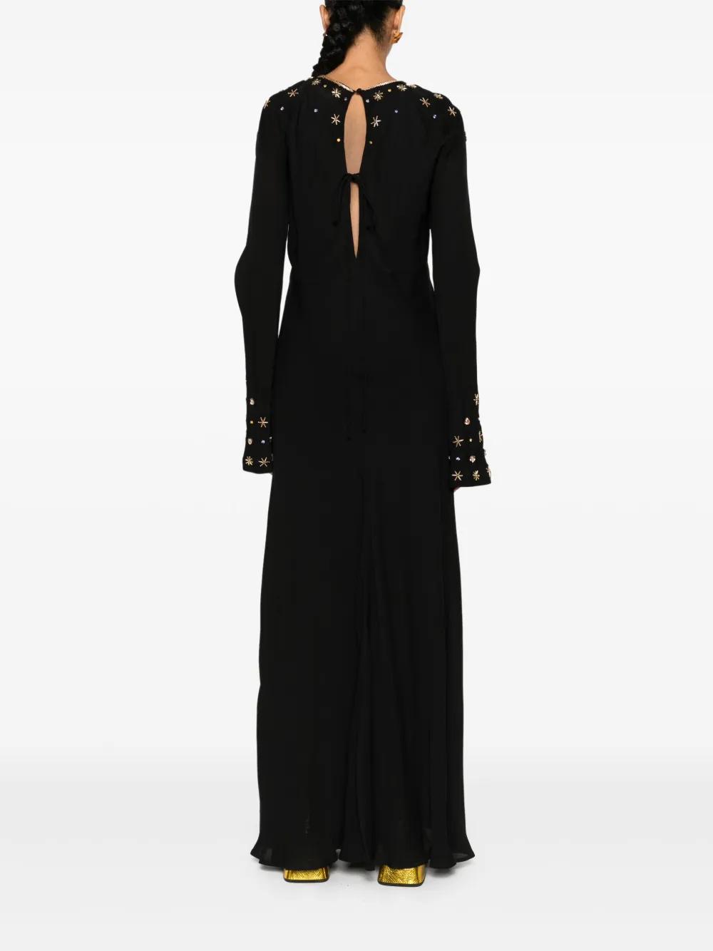 crystal-embellished maxi dress Product Image