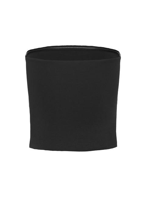 Zakai Cargo Denim Mini Skirt Brown Product Image