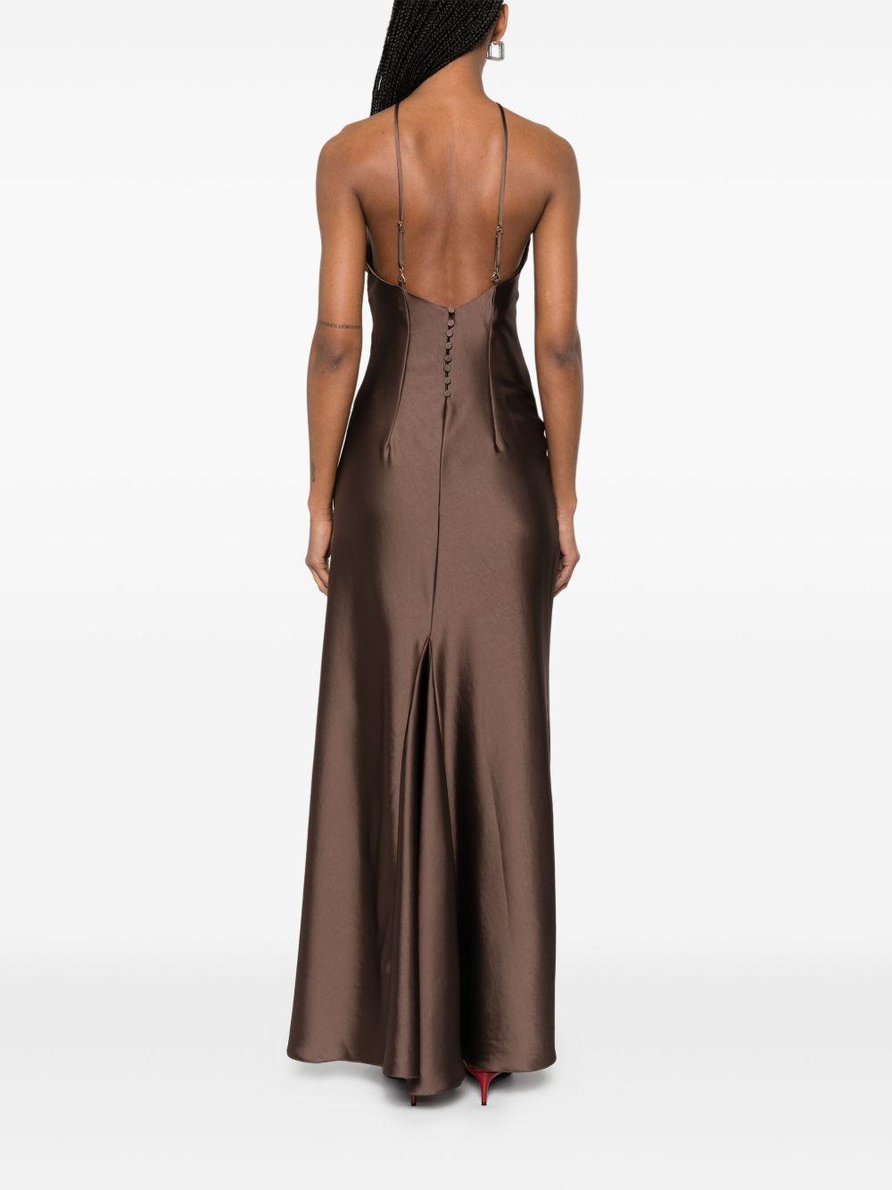 satin maxi dress Product Image