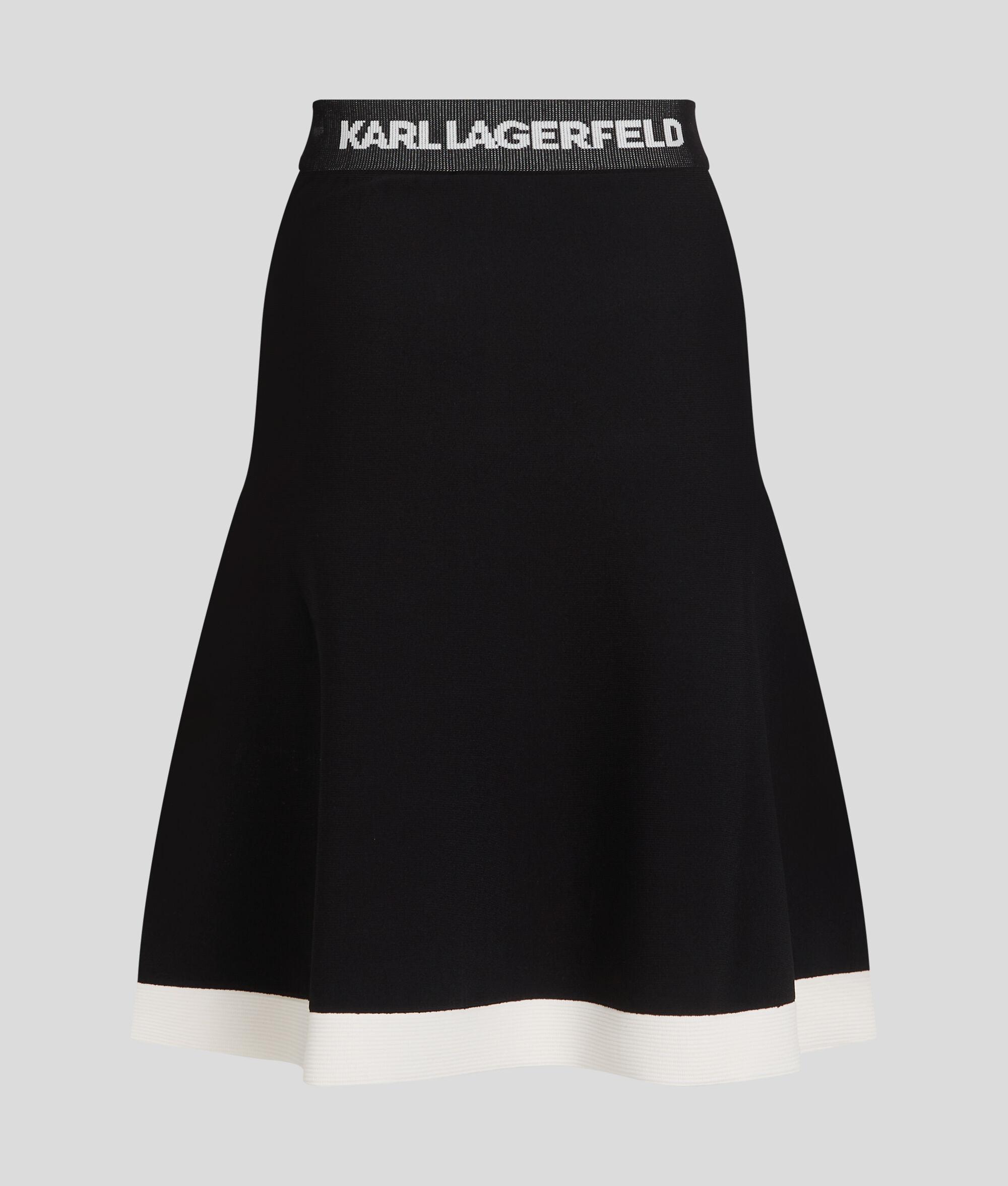 FLARED KNIT SKIRT Product Image