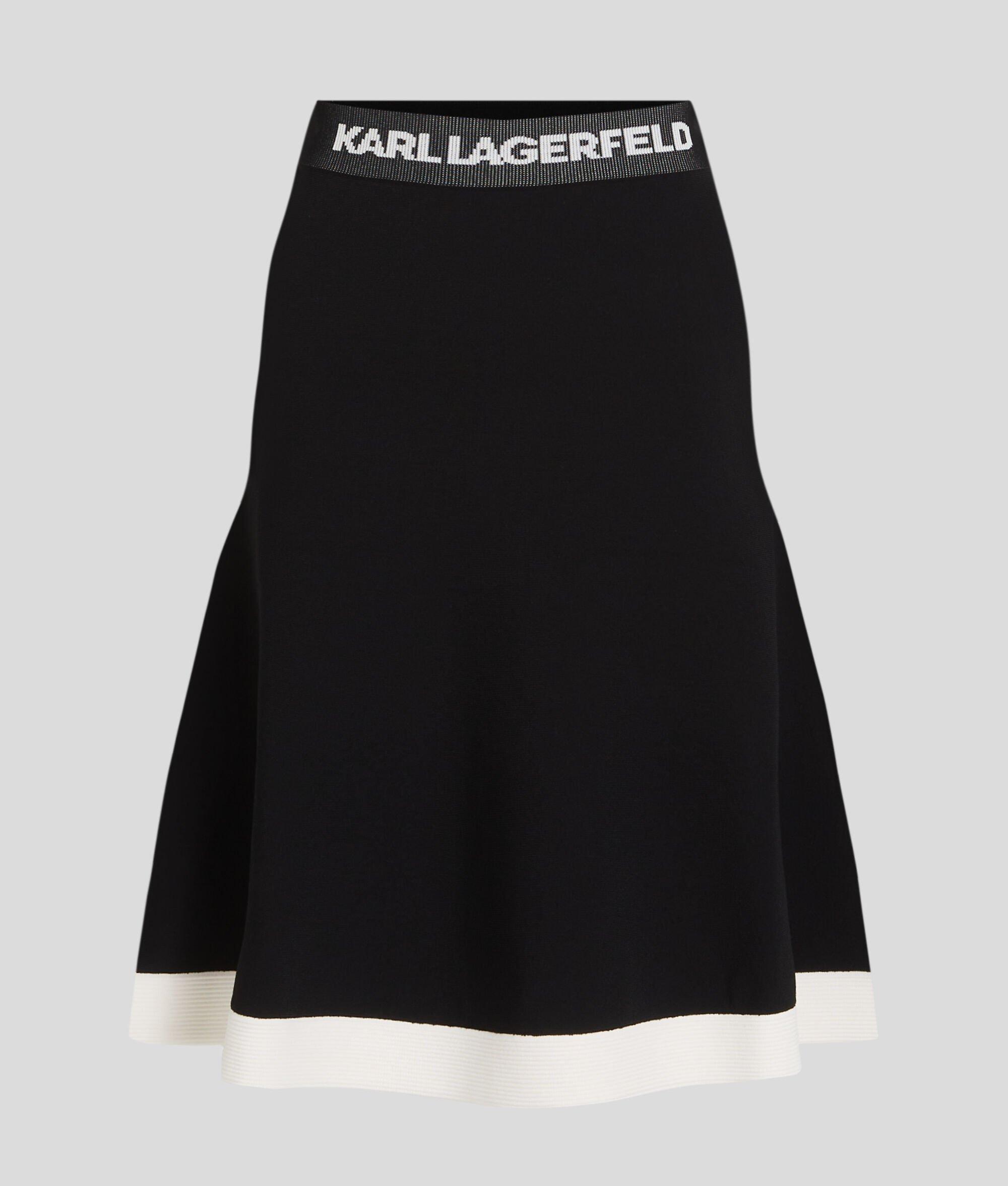 FLARED KNIT SKIRT Product Image