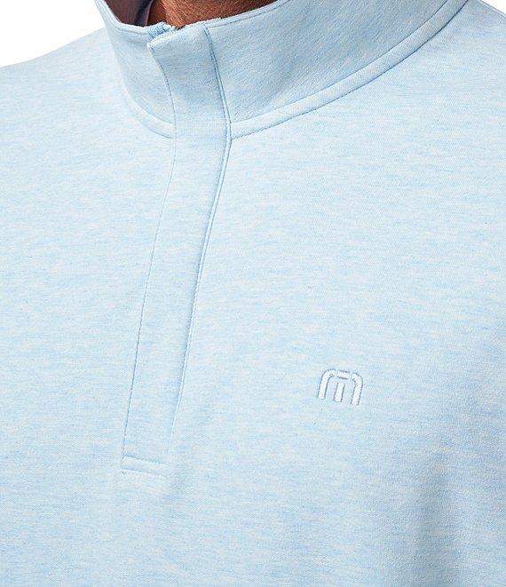 TravisMathew Cloud Quarter Zip 2.0 Fleece Pullover Product Image