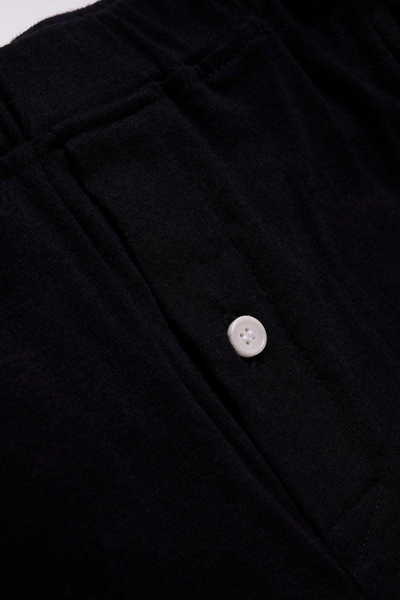 Women's Organic Cotton Boxers in Black Product Image