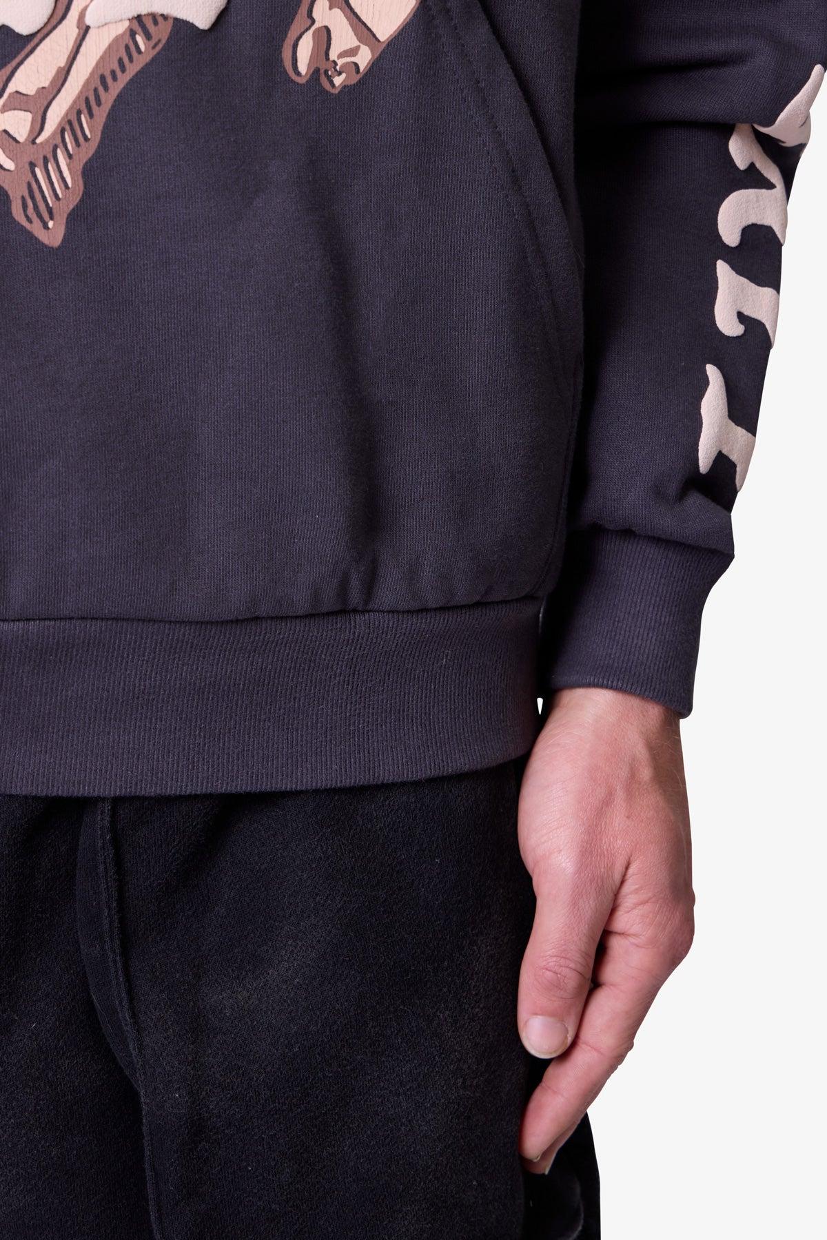 Legends Never Die Hoodie - Washed Black Product Image