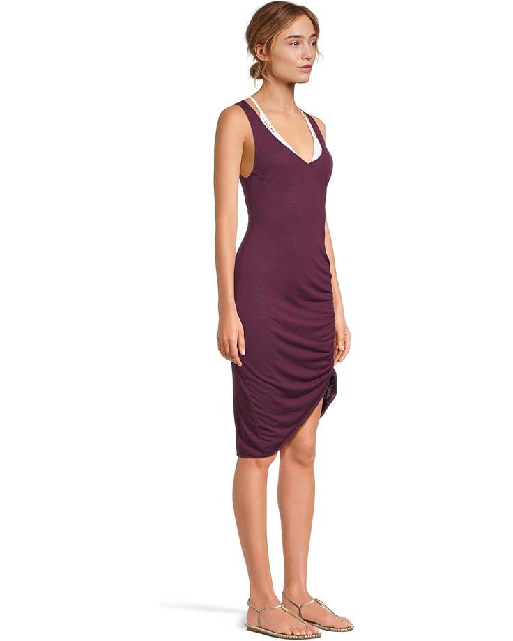 Women's BECCA Breezy Basics V Neck Sleeveless Dress Cover-Up Product Image