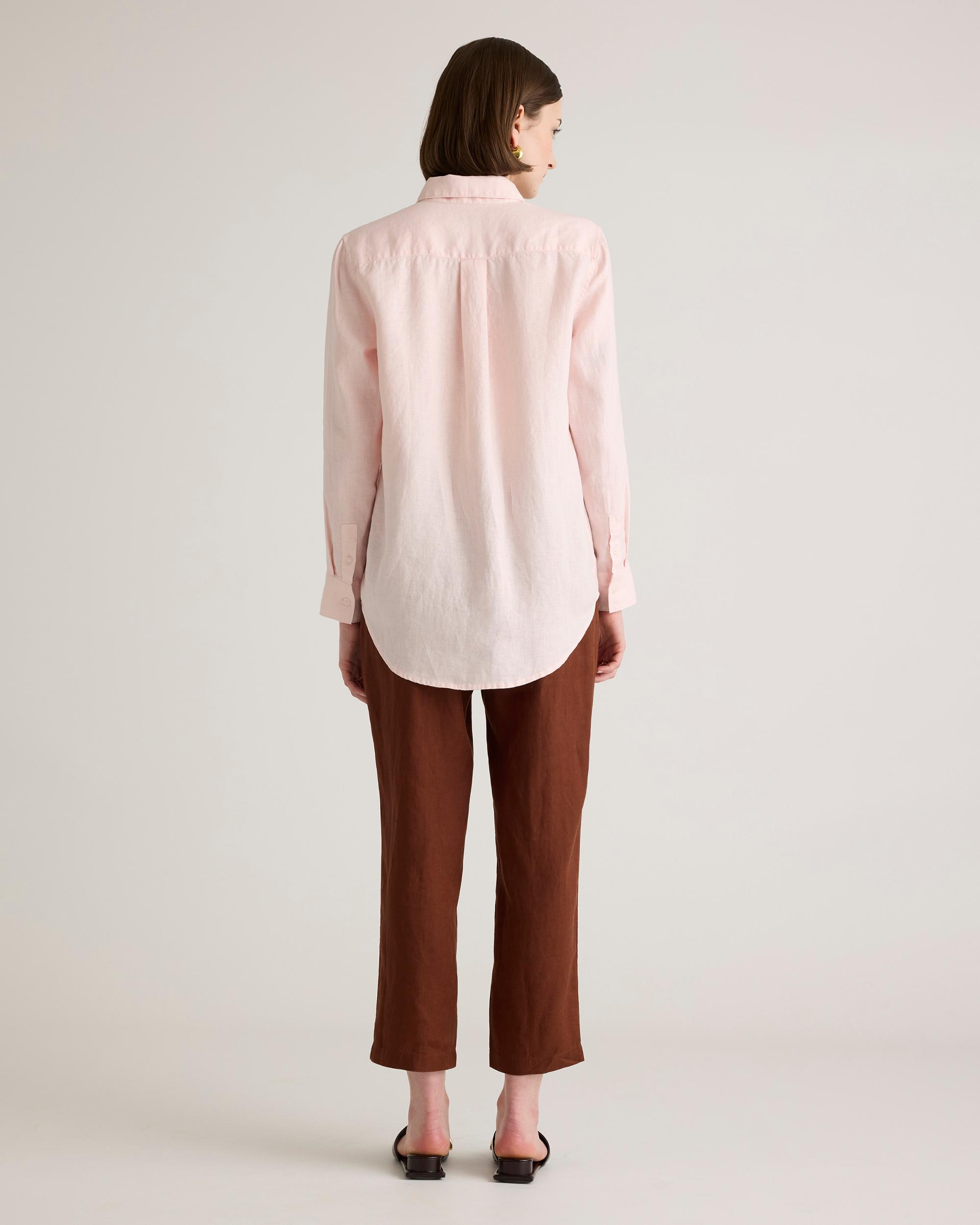 Quince | Women's 100% European Linen Tapered Ankle Pants Size XS Product Image