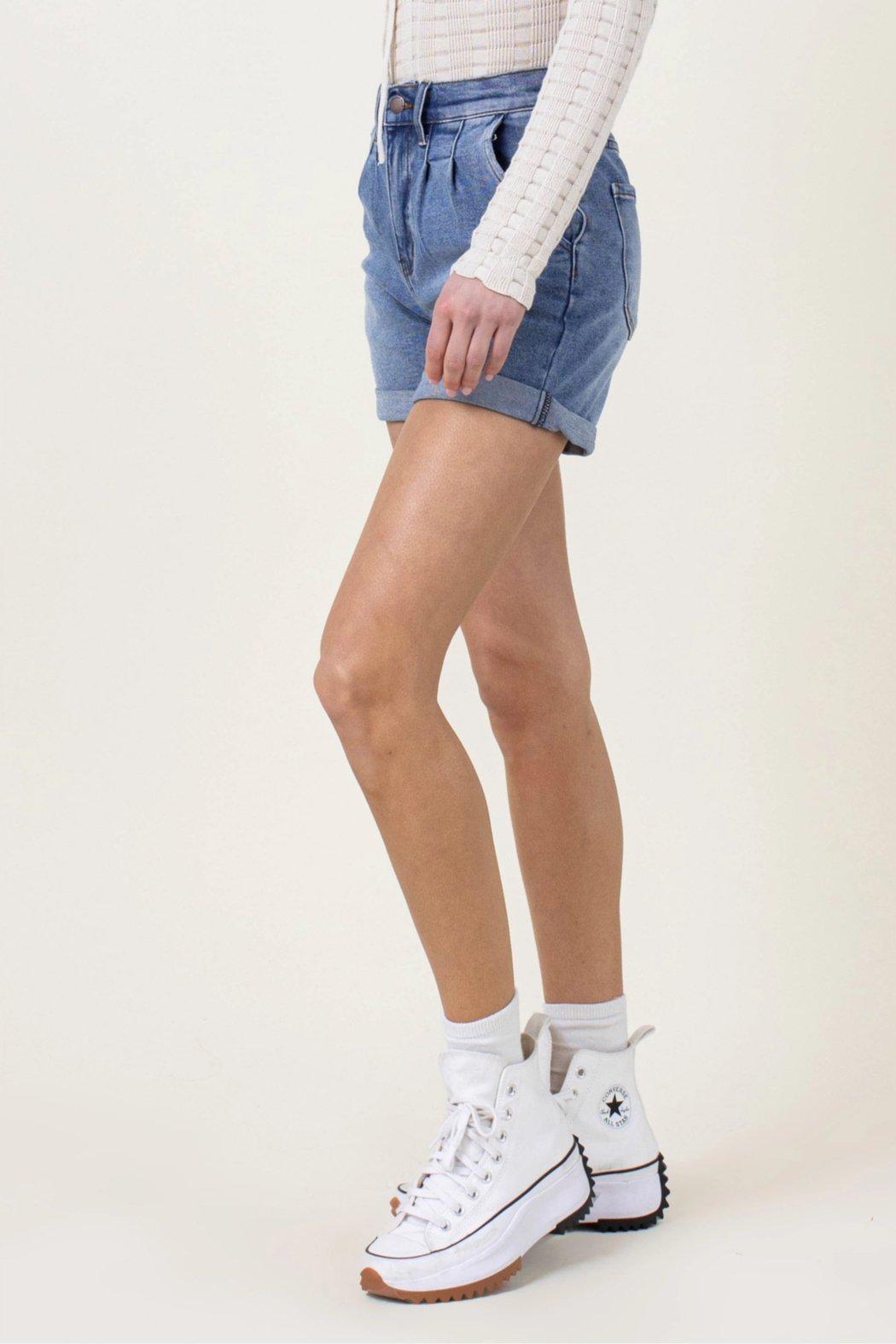 Carrie Mom Denim Shorts Product Image