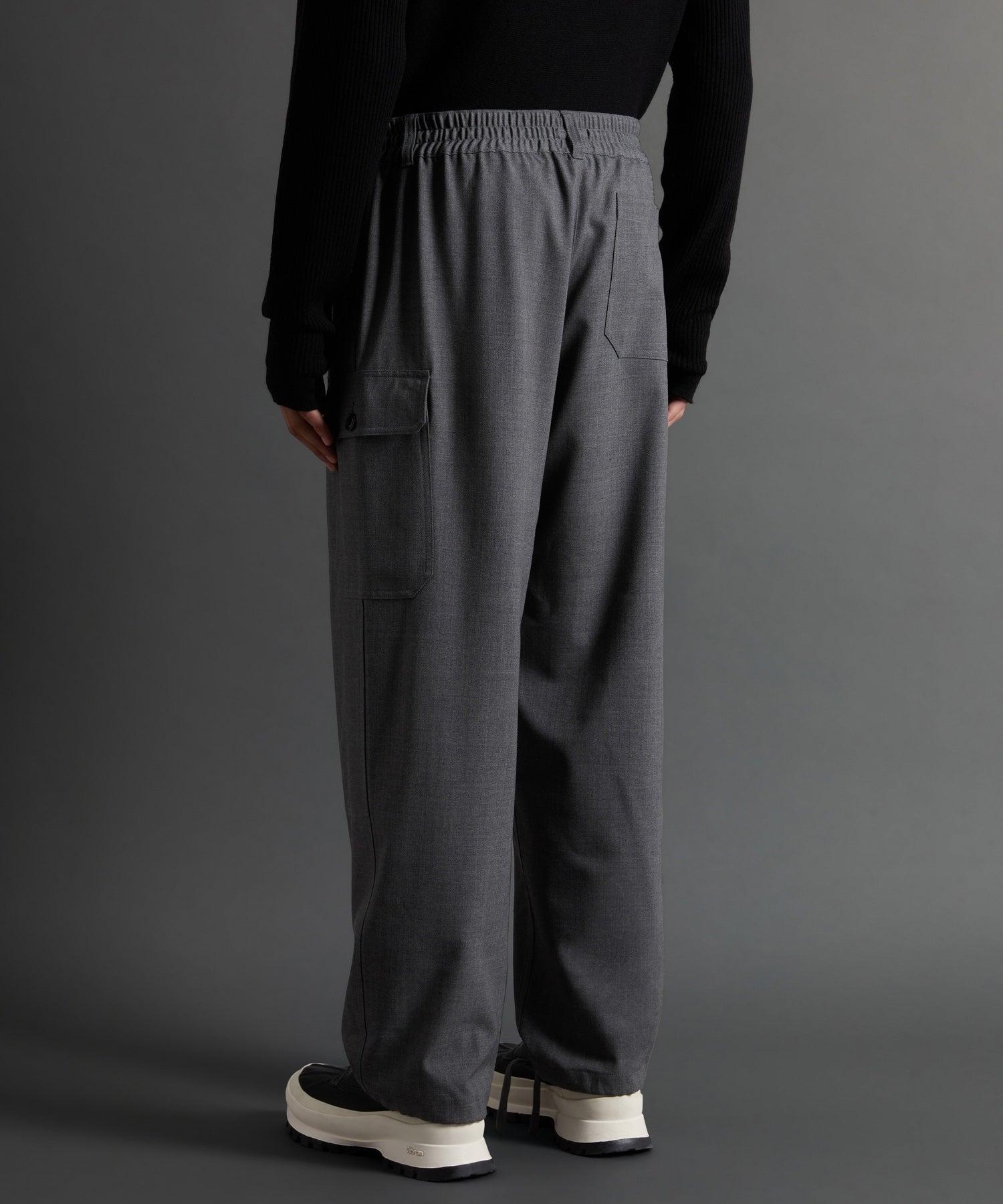 Todd Snyder X Woolrich Twill Cargo Pant in Grey Male Product Image