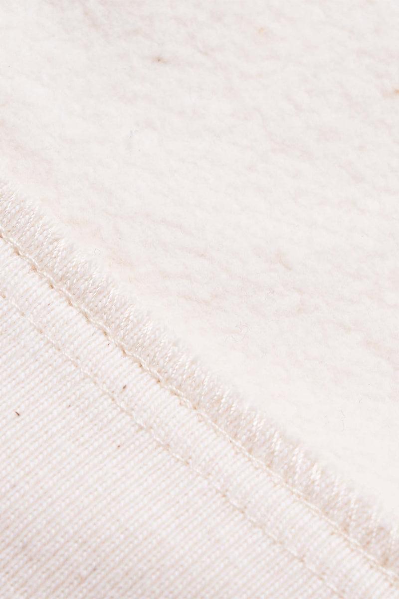 Women's Organic Hoodie Sweatshirt in Natural Product Image