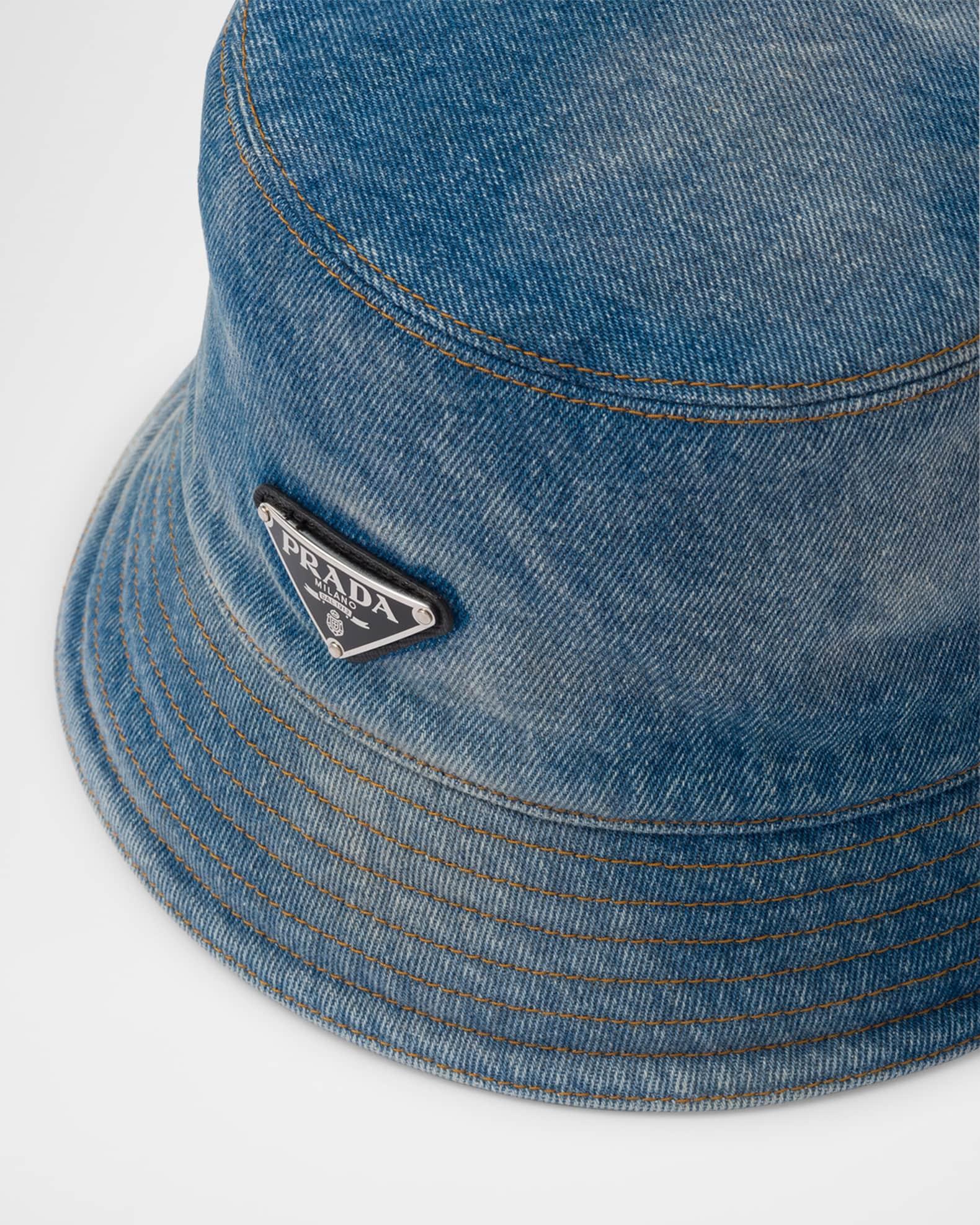 Denim Logo Bucket Hat Product Image