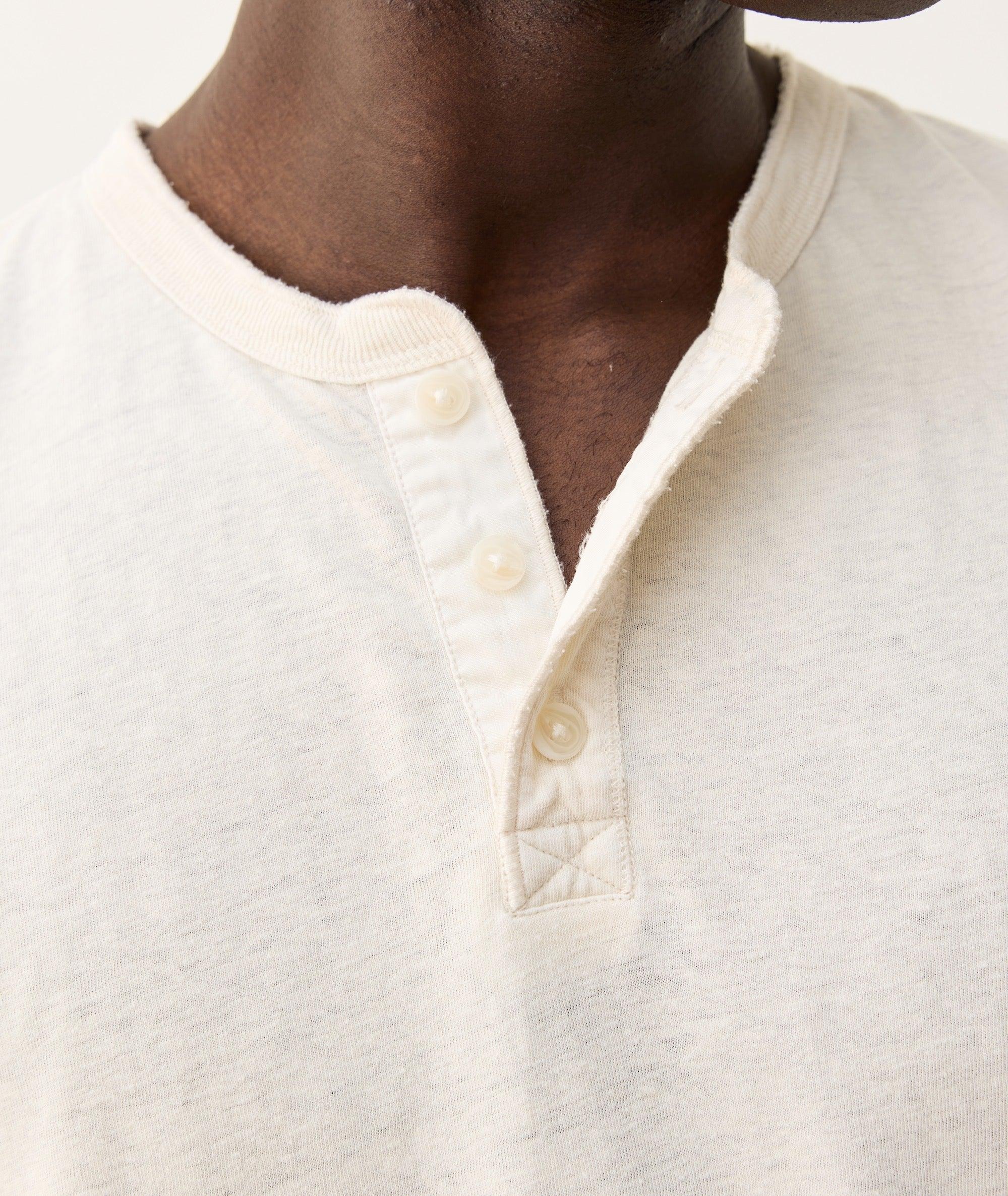 Relaxed Hemp Cotton Henley Product Image