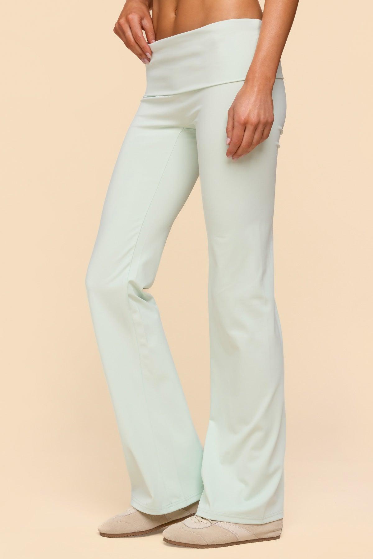 Oriane Foldover Flared Leggings Product Image
