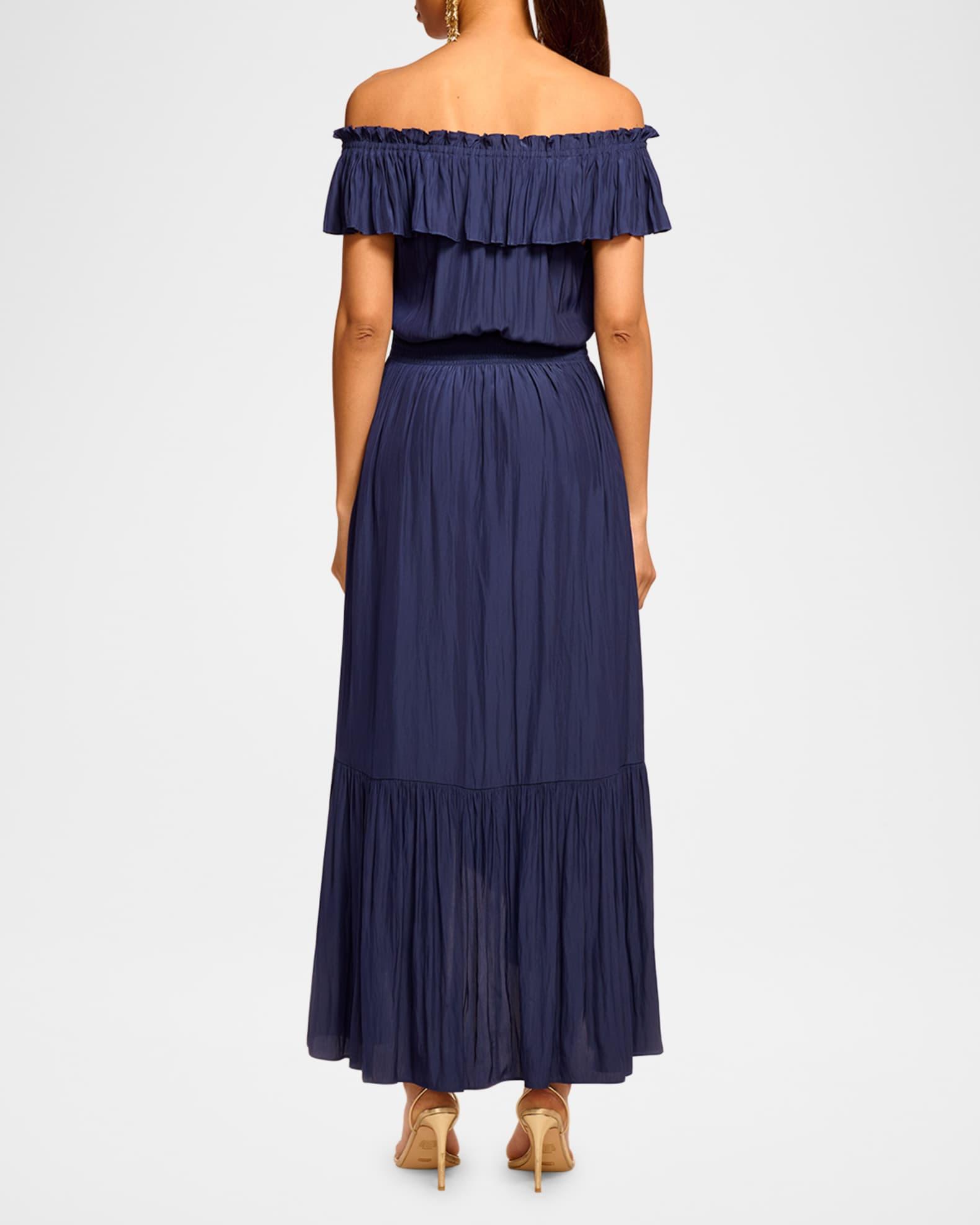 Gloria Off-Shoulder Midi Dress Product Image