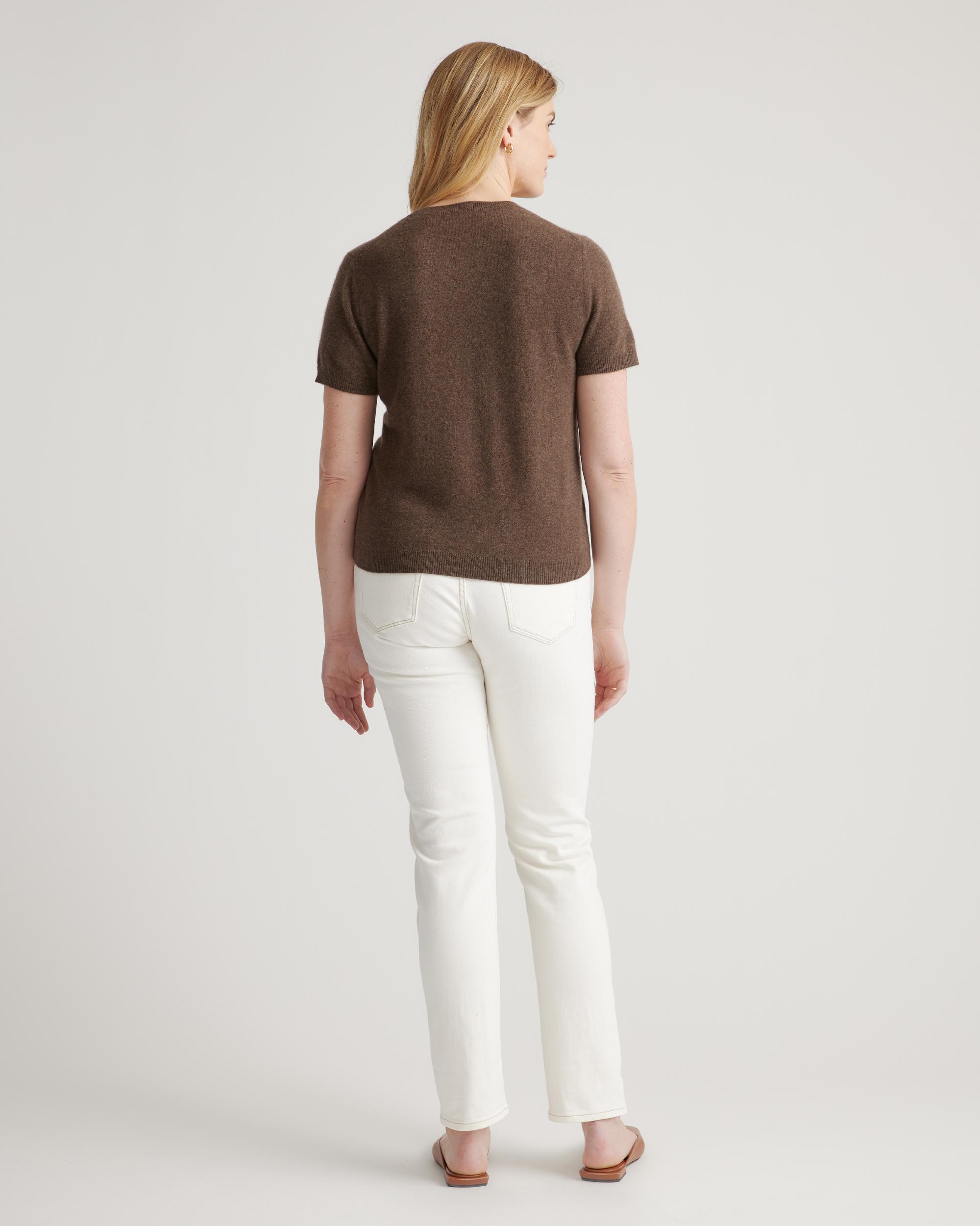 Quince | Women's Mongolian Cashmere T-Shirt Product Image