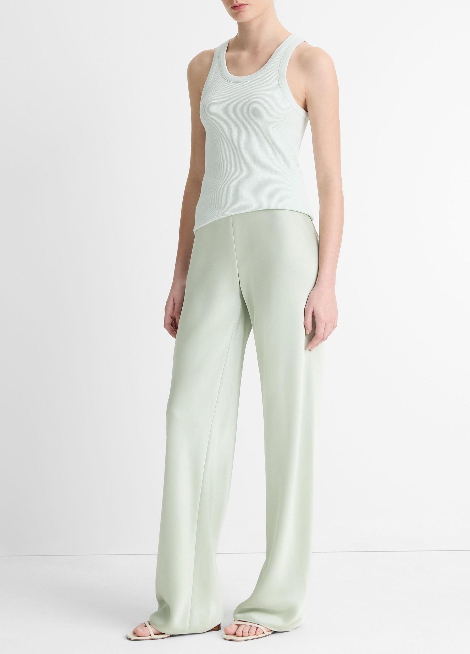 Fluid Satin Bias Pant Product Image