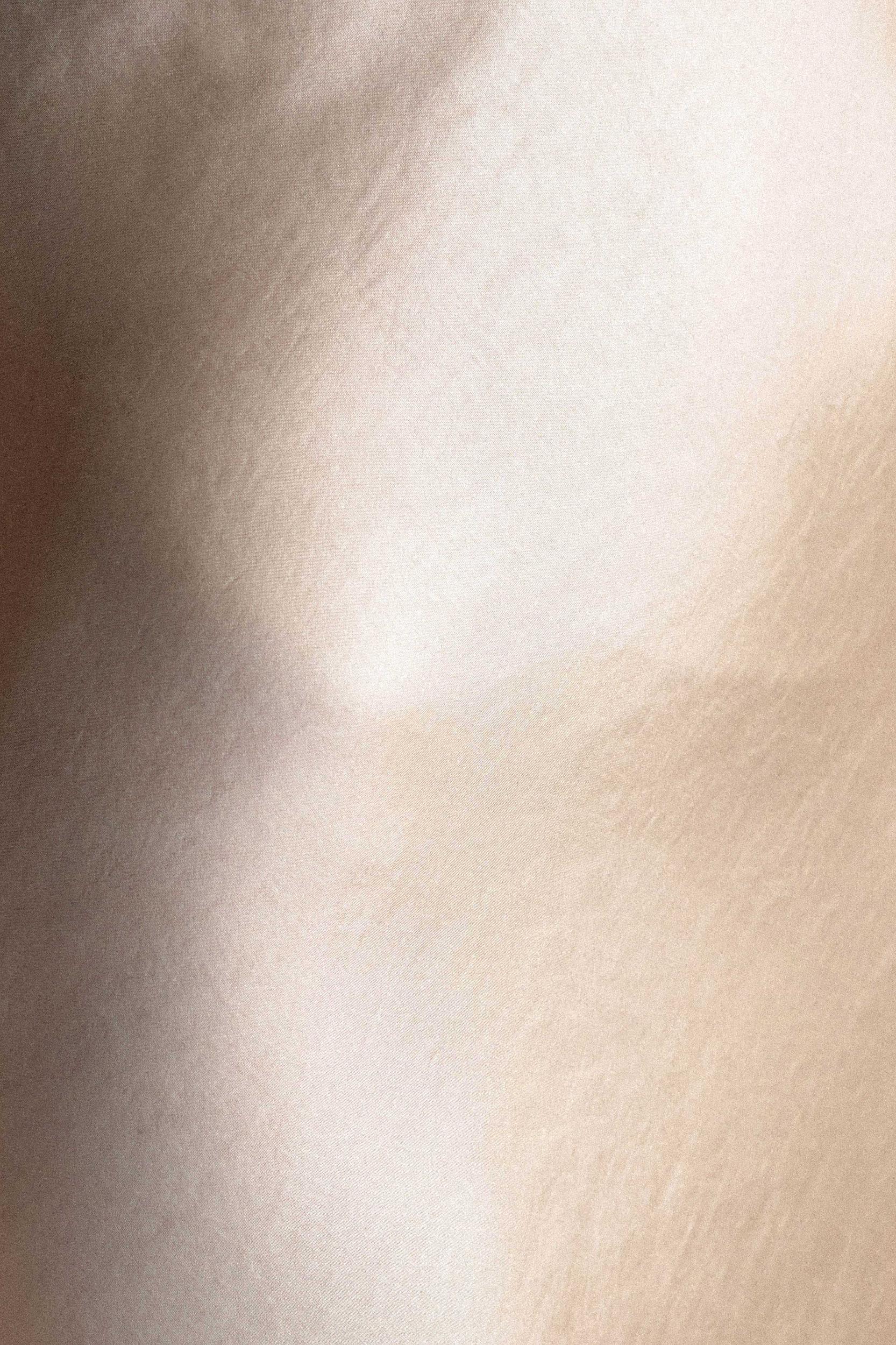 Lilly Sweetheart Satin Maxi Dress - Blush Gold Product Image