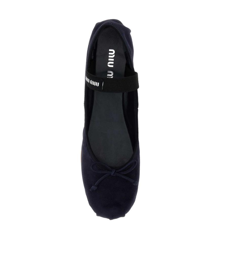 logo-strap ballerina shoes Product Image
