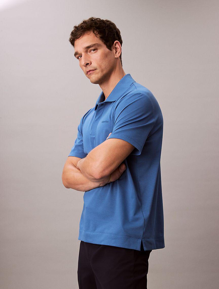 Cotton Blend Pique Classic Polo Shirt Product Image