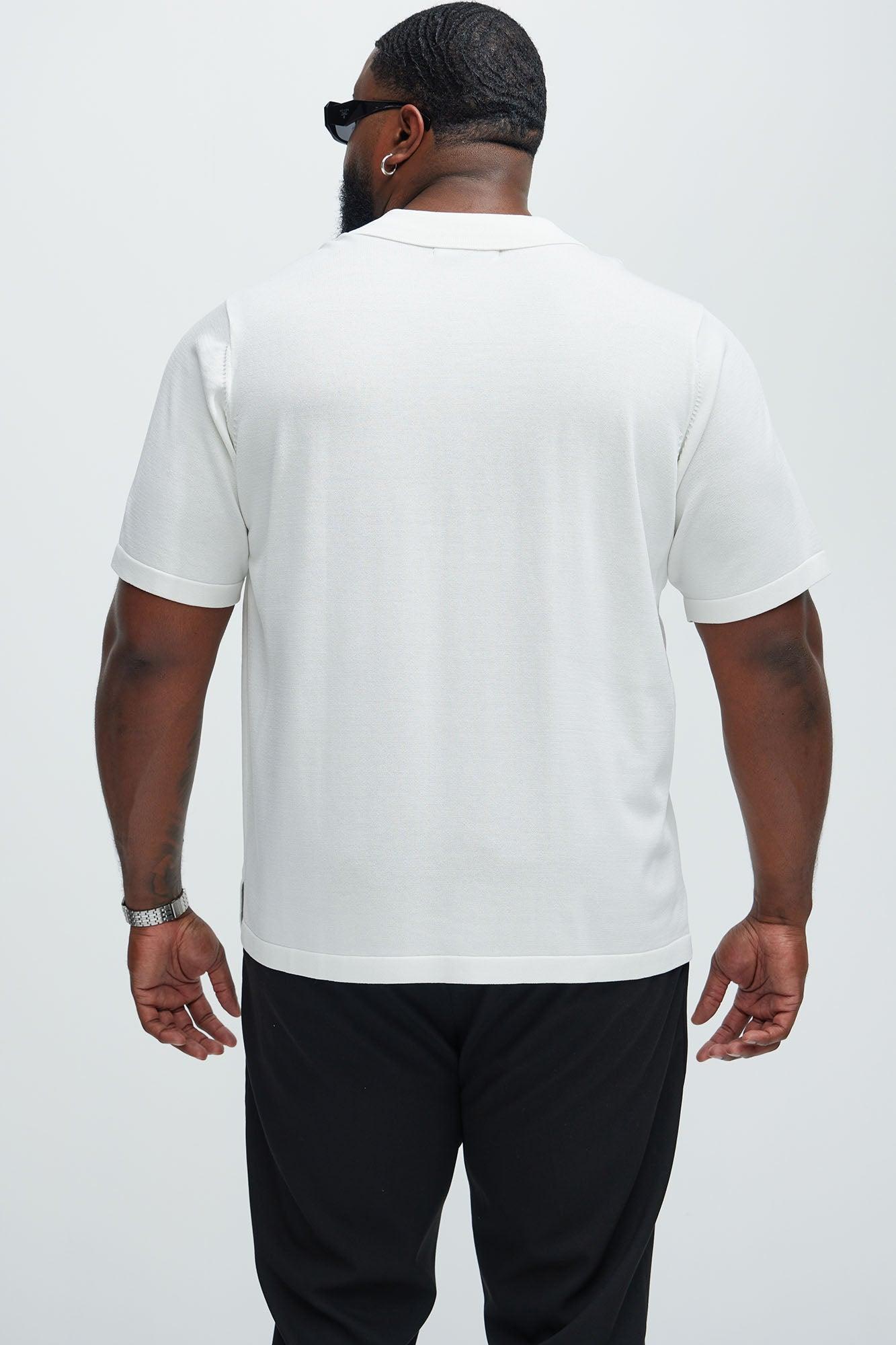 Baker Resort Knit Shirt - White Product Image