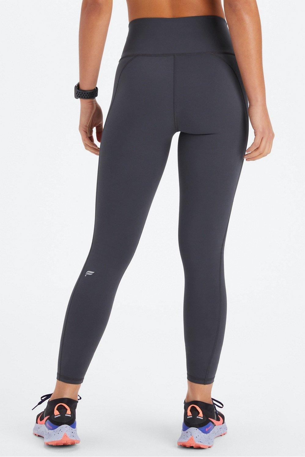 Fabletics Define High-Waisted Legging Womens Pewter Size S Product Image