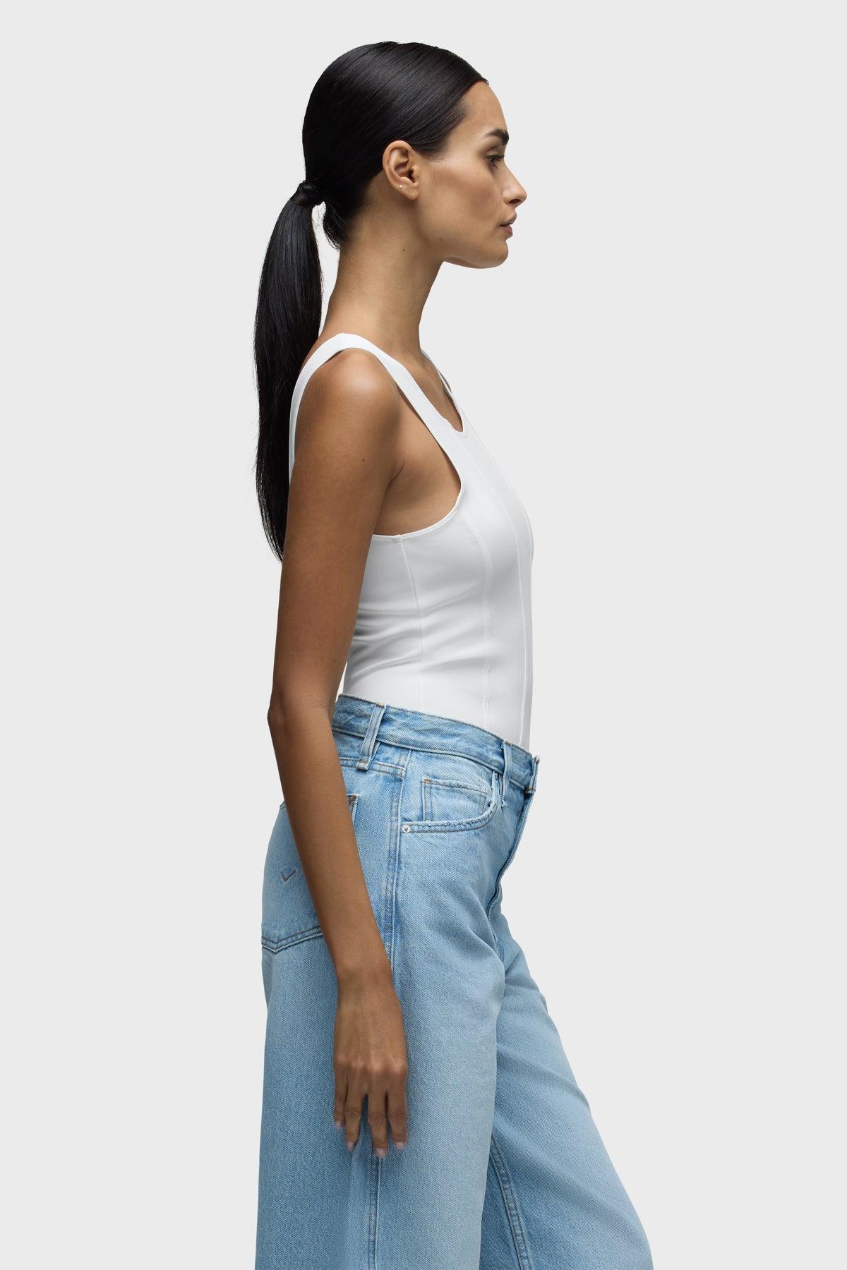 Scuba Scoop Neck Bodysuit Female Product Image