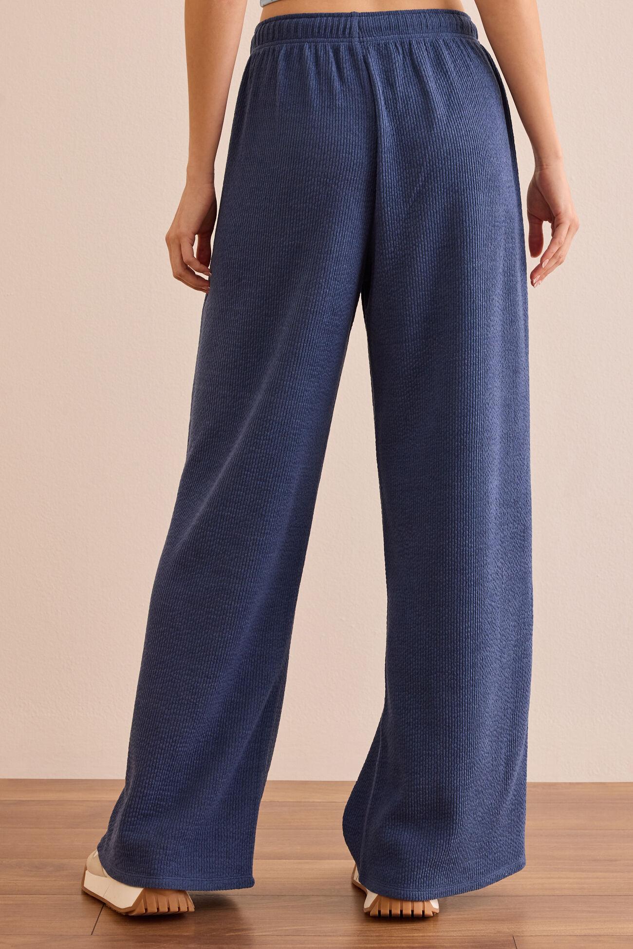 Balanced Ease Ribbed Wide Leg Pants Product Image
