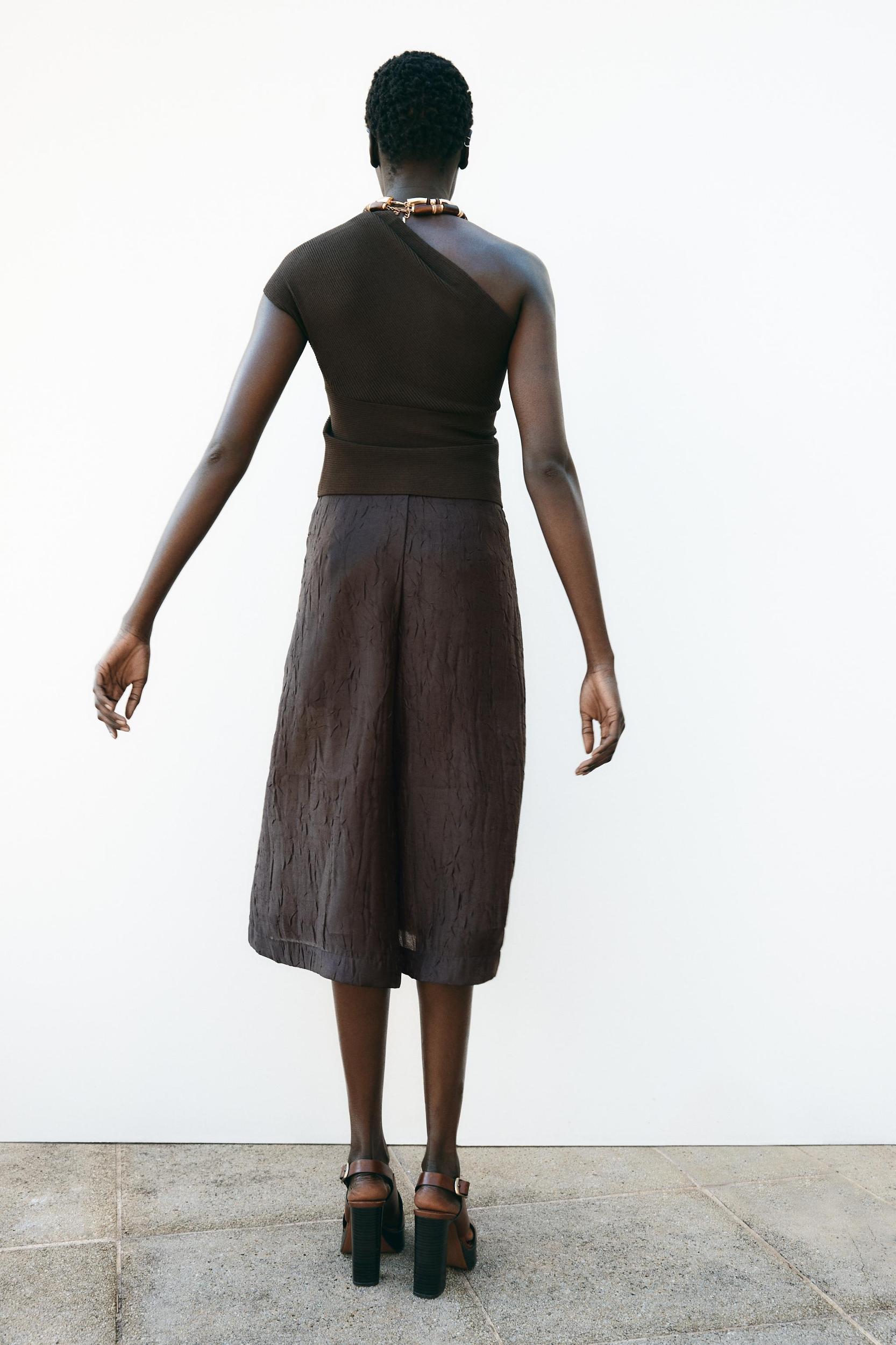 PLEATED ORGANZA CULOTTES Product Image