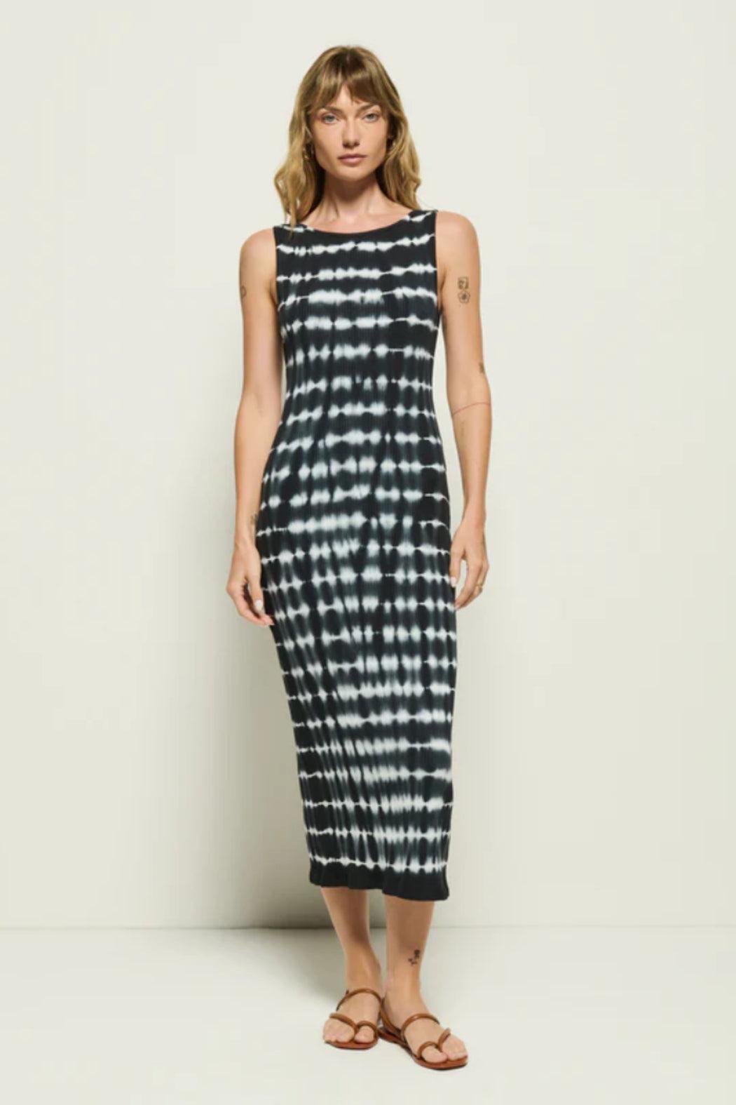 Christy Tie Dye Midi Dress Product Image
