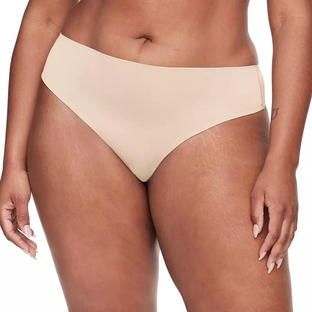 Warners Smooth It Over Front-Smoothing High Waist Thong RX9021P, Women's,  Product Image