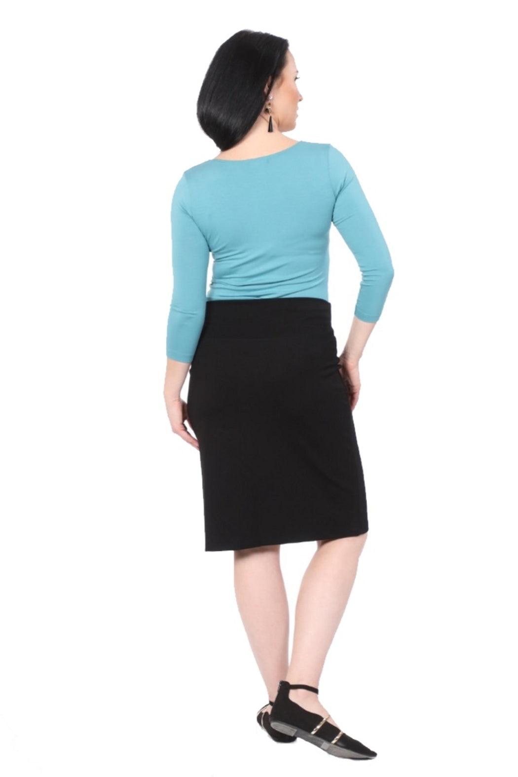 Women's Stretch Pencil Skirt Solids Product Image