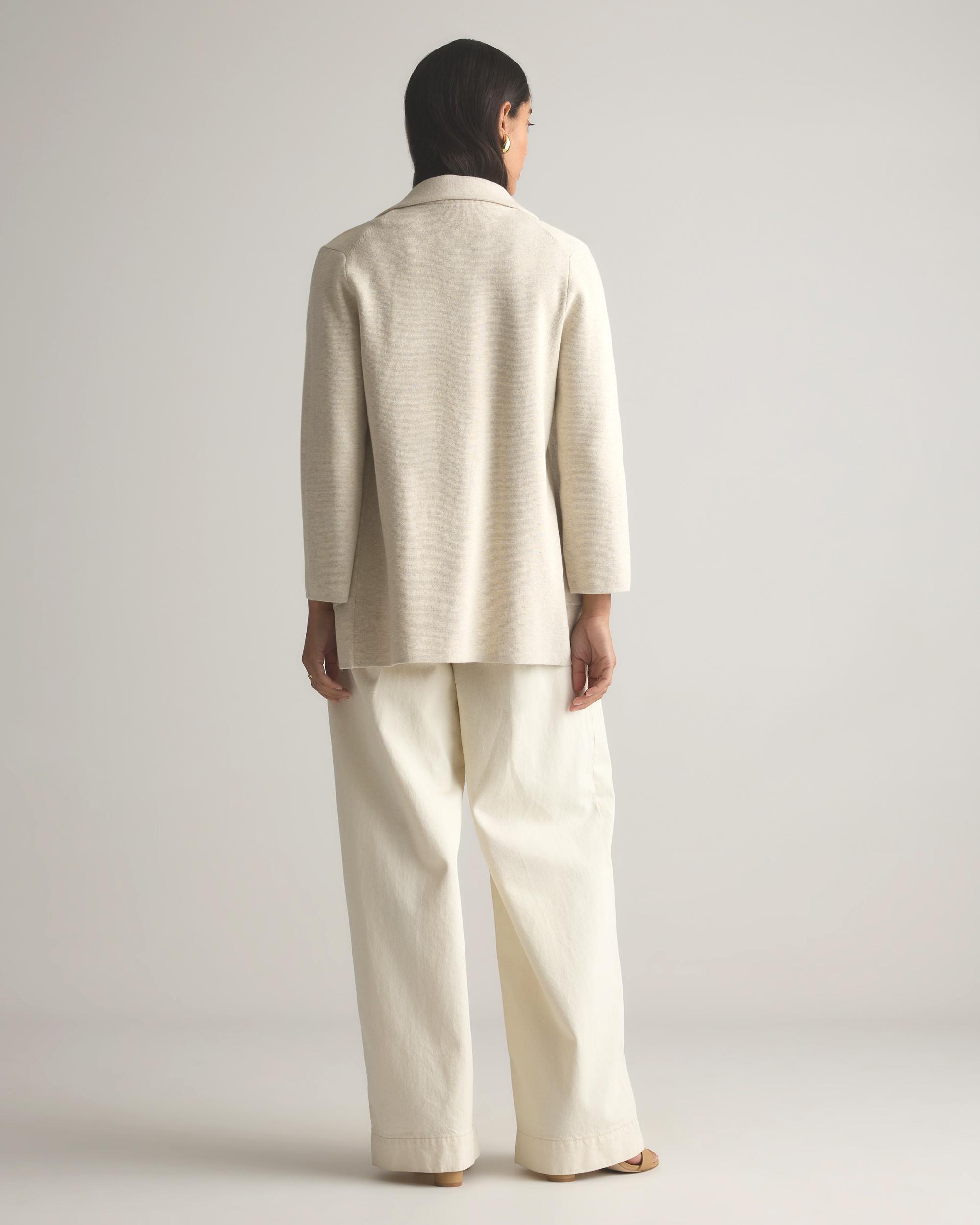 Quince | Women's Knit Blazer Organic Cotton Product Image