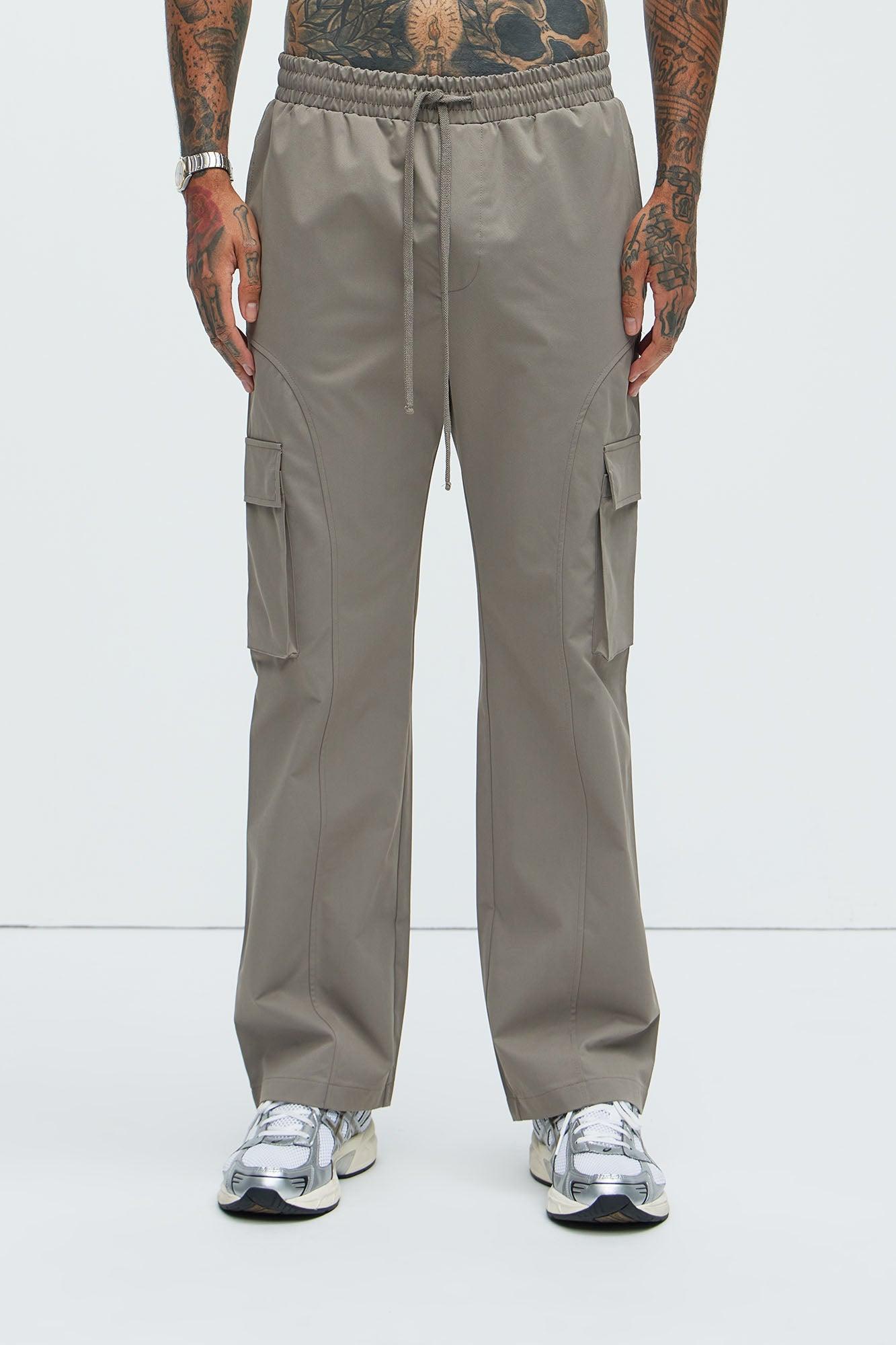 Bam Straight Pants - Grey Male Product Image