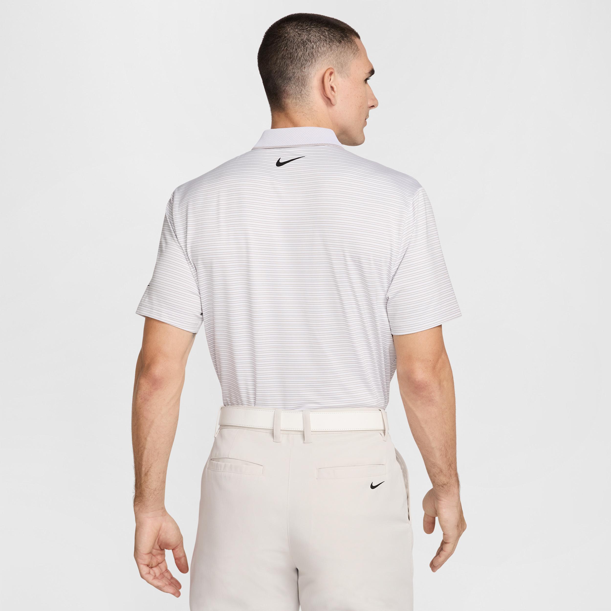 Nike Mens Tour Dri-FIT Striped Golf Polo | FZ7479-100 Product Image