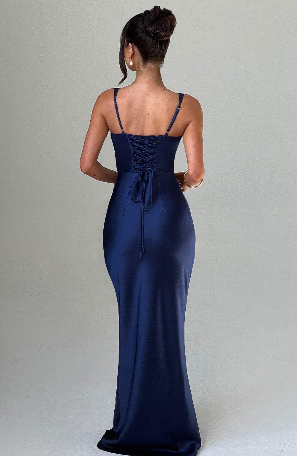 Shae Maxi Dress - Navy Product Image