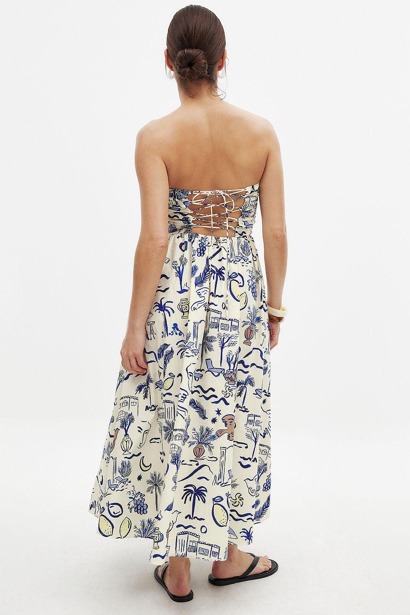 Bandeau Tie Back Dress Product Image