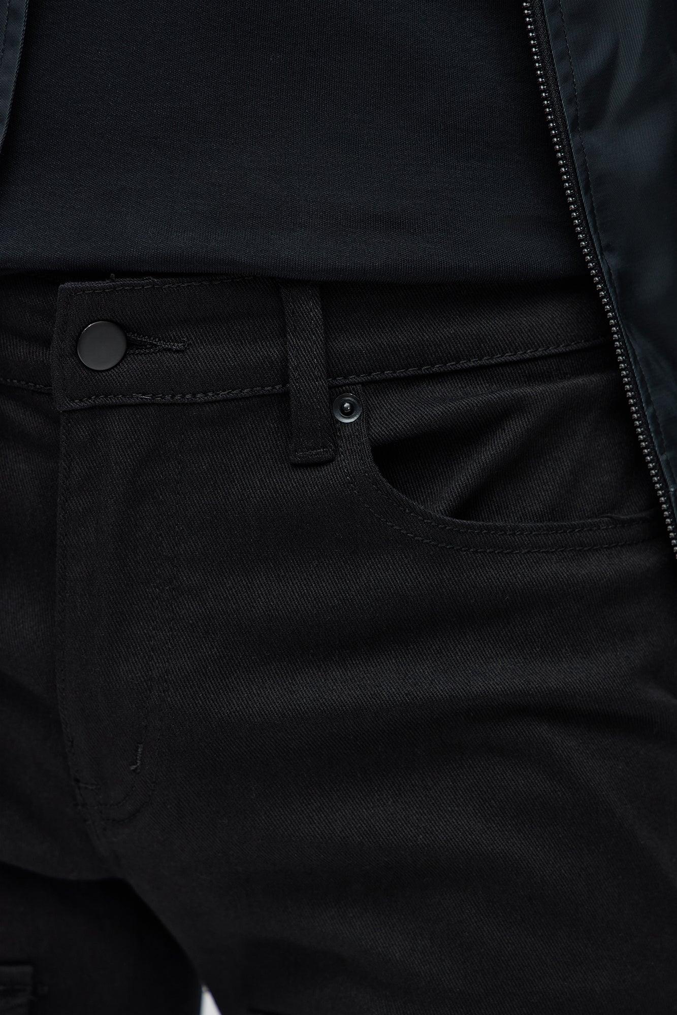 Skinny Pocket Me Cargo Pants - Black Male Product Image