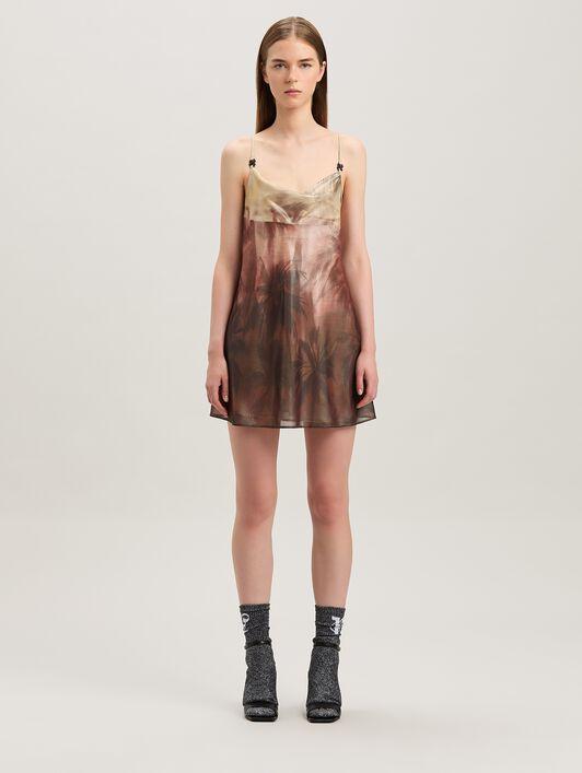 Sunset palms dress Product Image